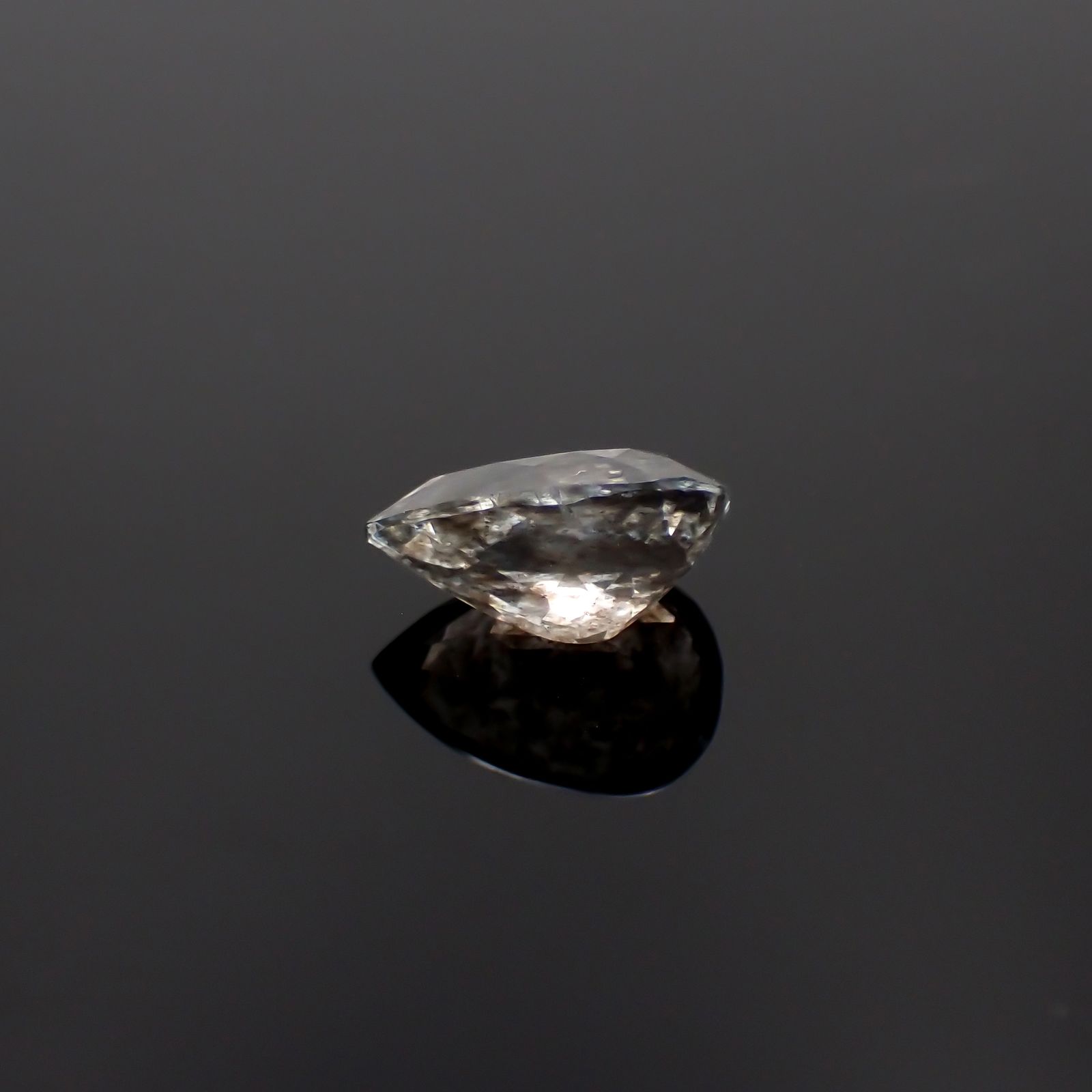 アベンチュリンアクアマリン ナイジェリア産 1.48ct[231224706]9.4x6.5mm前後