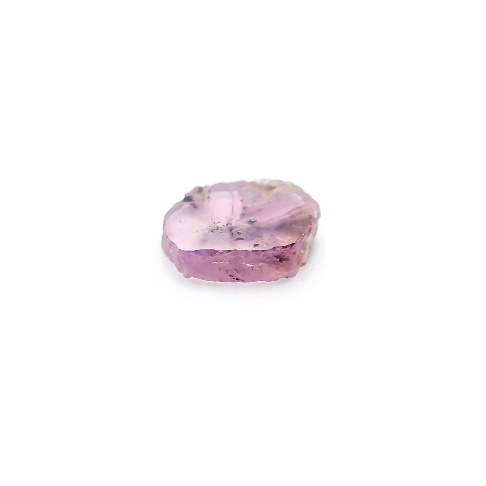 トラピッチェピンクサファイア(宝石名ピンク・サファイア)パキスタン・カシミール地方産 1.22ct 識別済[231124069]7.4x6mm前後
