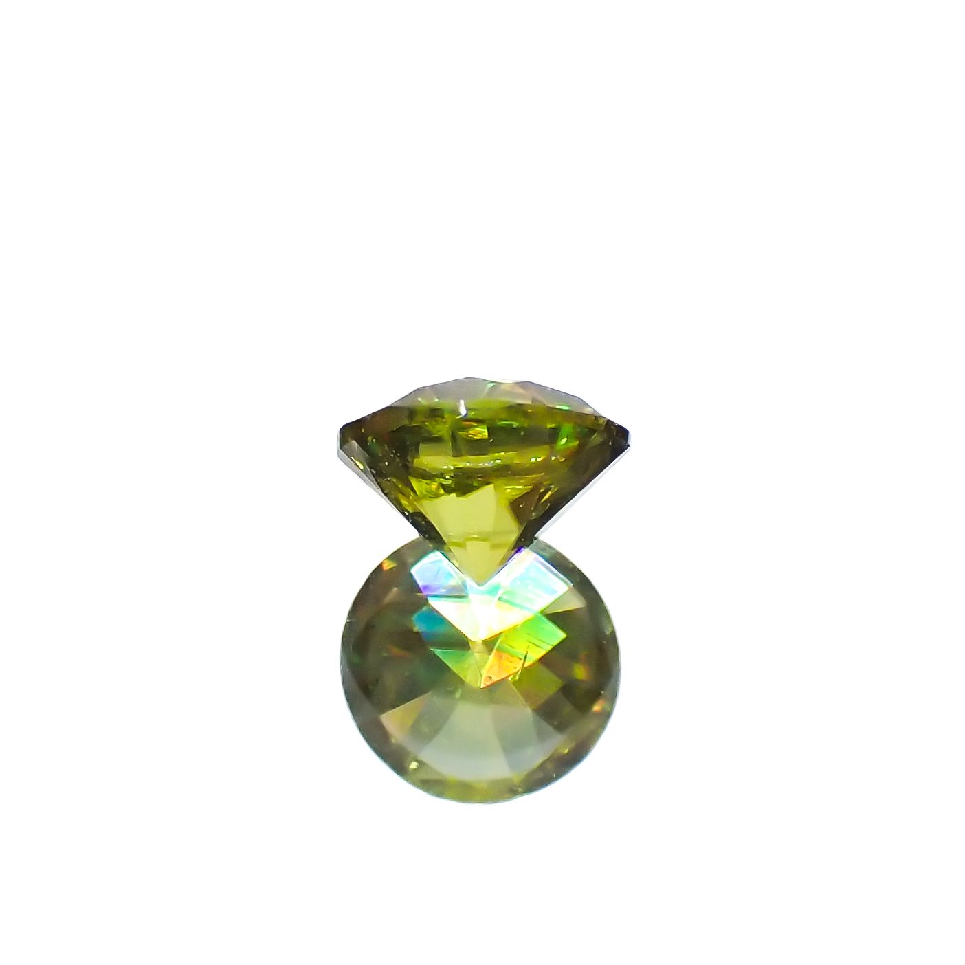 スフェーン(宝石名スフェーン)マダガスカル産 0.49ct 識別済[231224733]4.9x5mm前後
