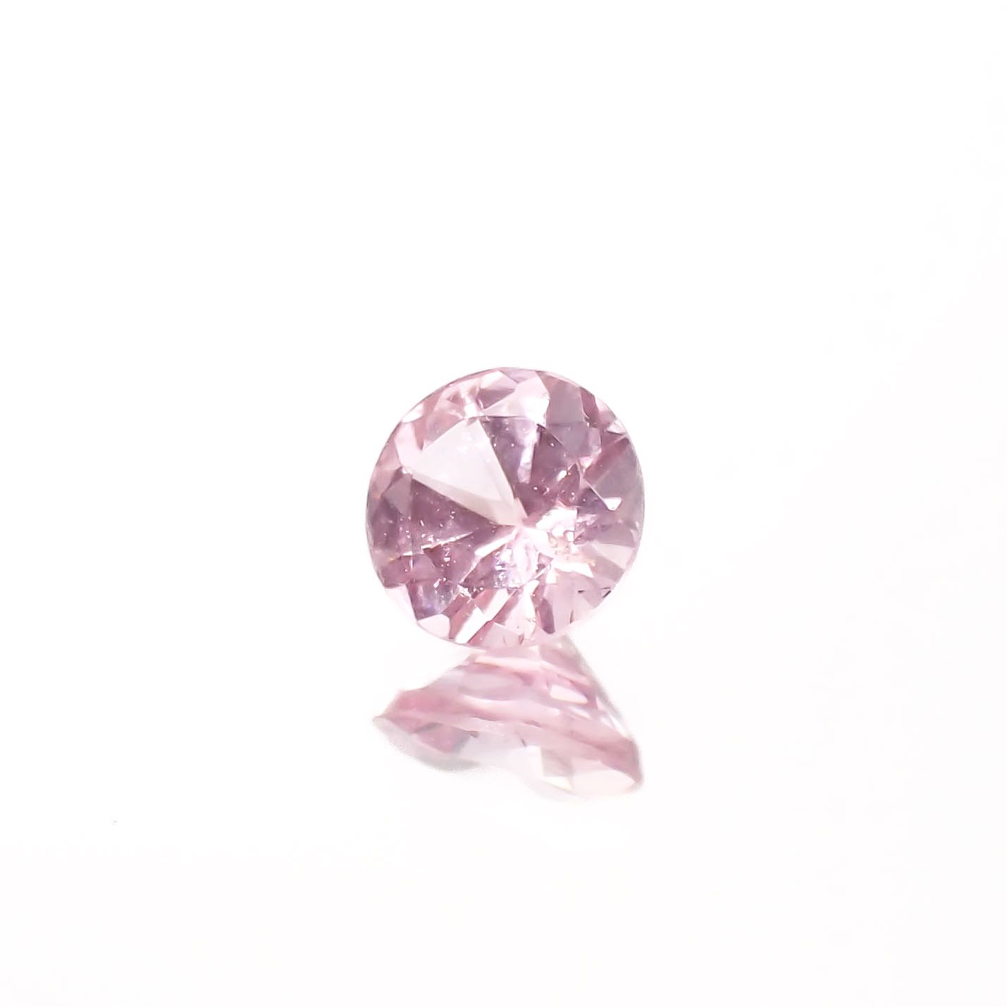 シルキーピンクスピネル タンザニア産 0.38ct[230421580]4.3x4.3mm前後