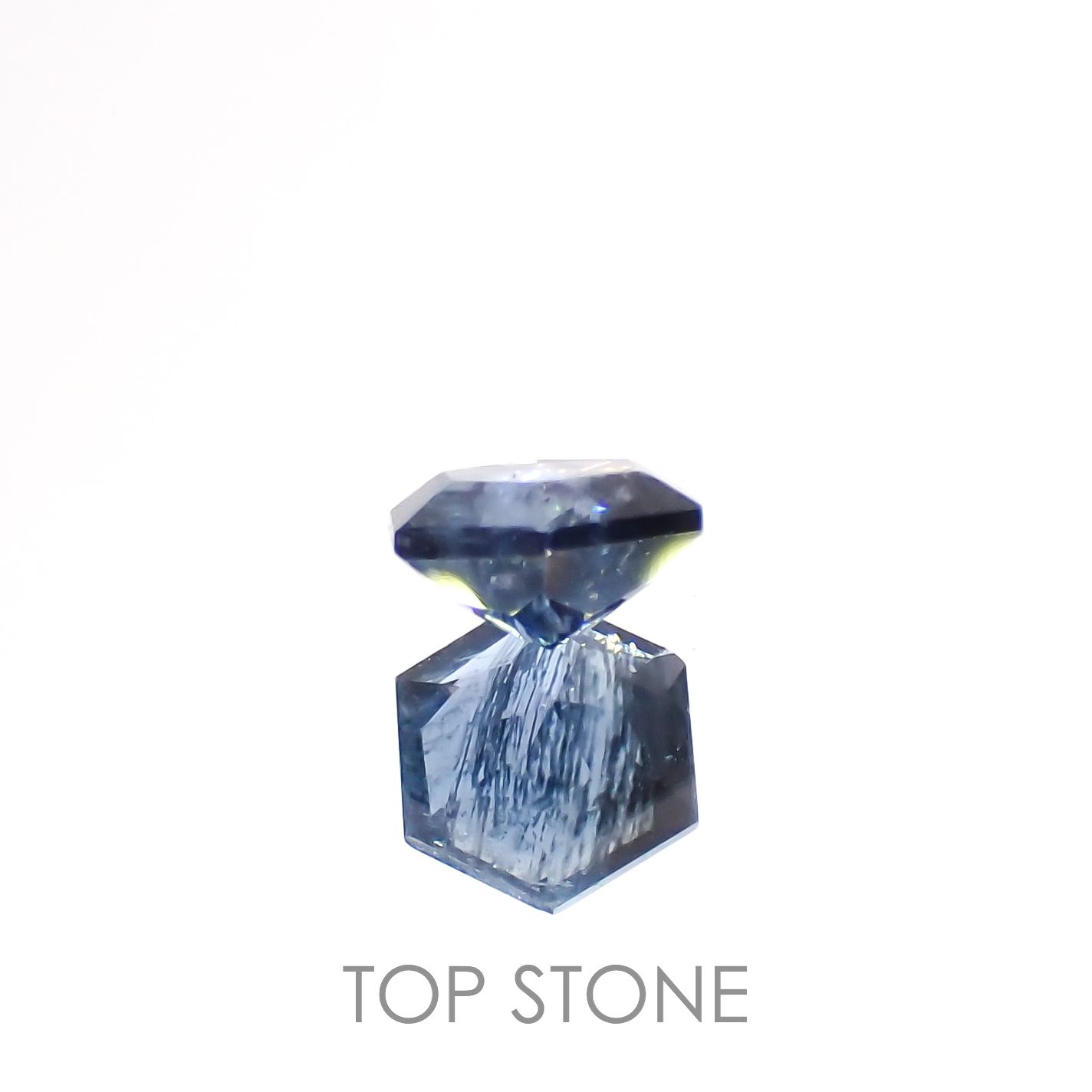 ◇ヘキサゴンカット◇サンタマリアアクアマリン ブラジル産 0.45ct[230119920]4.9x4.8mm前後