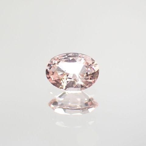 ピンクサファイア(宝石名ピンク・サファイア) マダガスカル/スリランカ産 0.35ct 識別済[210712552]4.9×3.6mm前後