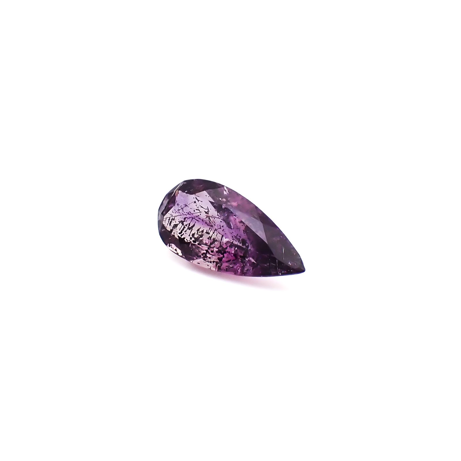 アメジストエレスチャル ブラジル産 3.45ct / 16x7.6mm前後 [260933034]