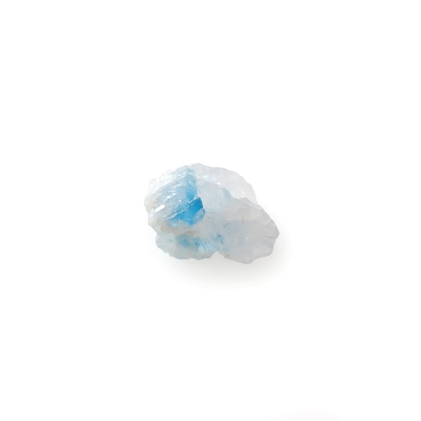 ユークレース 原石 ブラジル産 2.16ct[240928831]9.1x8.7mm前後