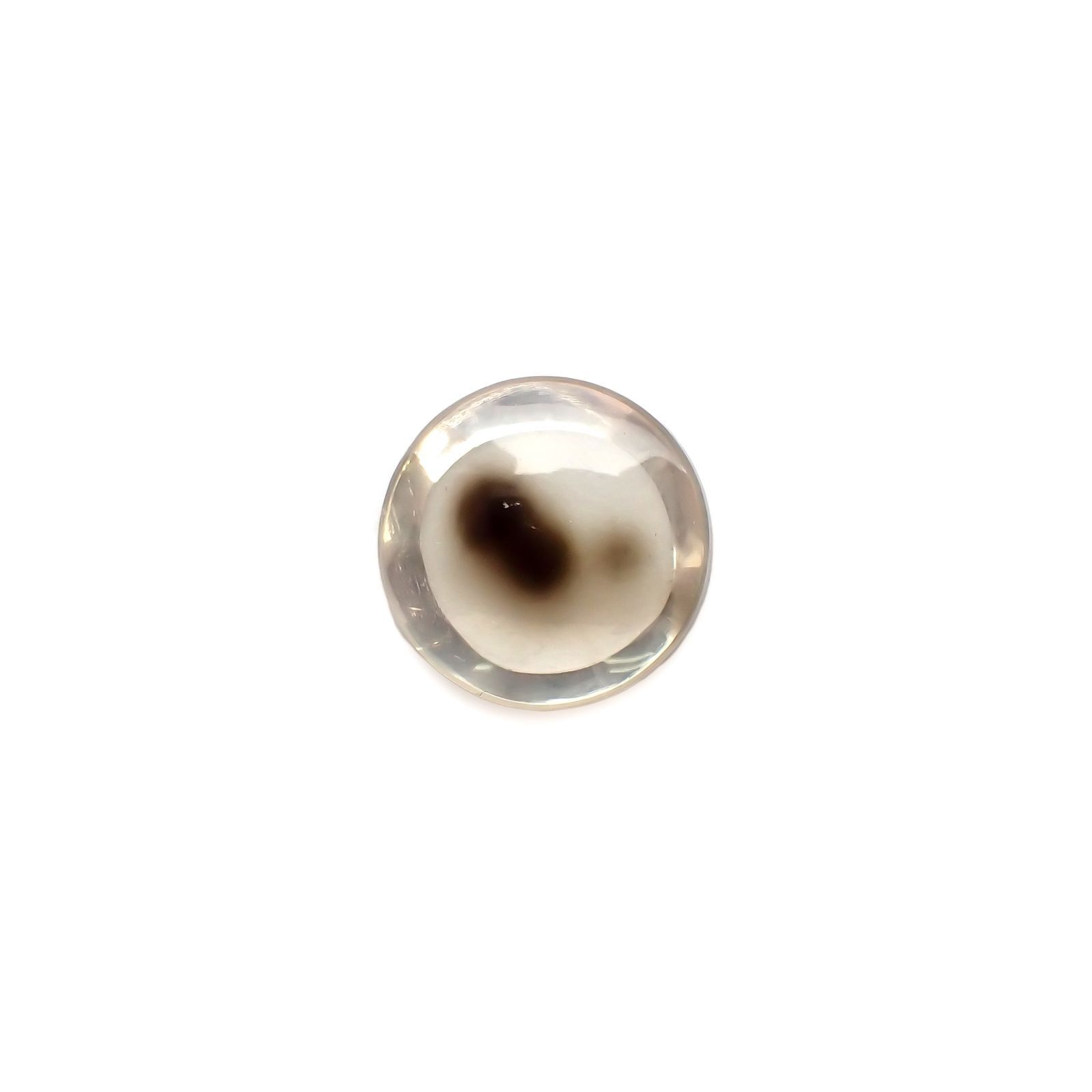 ダルメシアンクォーツ ブラジル産 6.15ct / 12.8x12.8mm前後 [220115107]