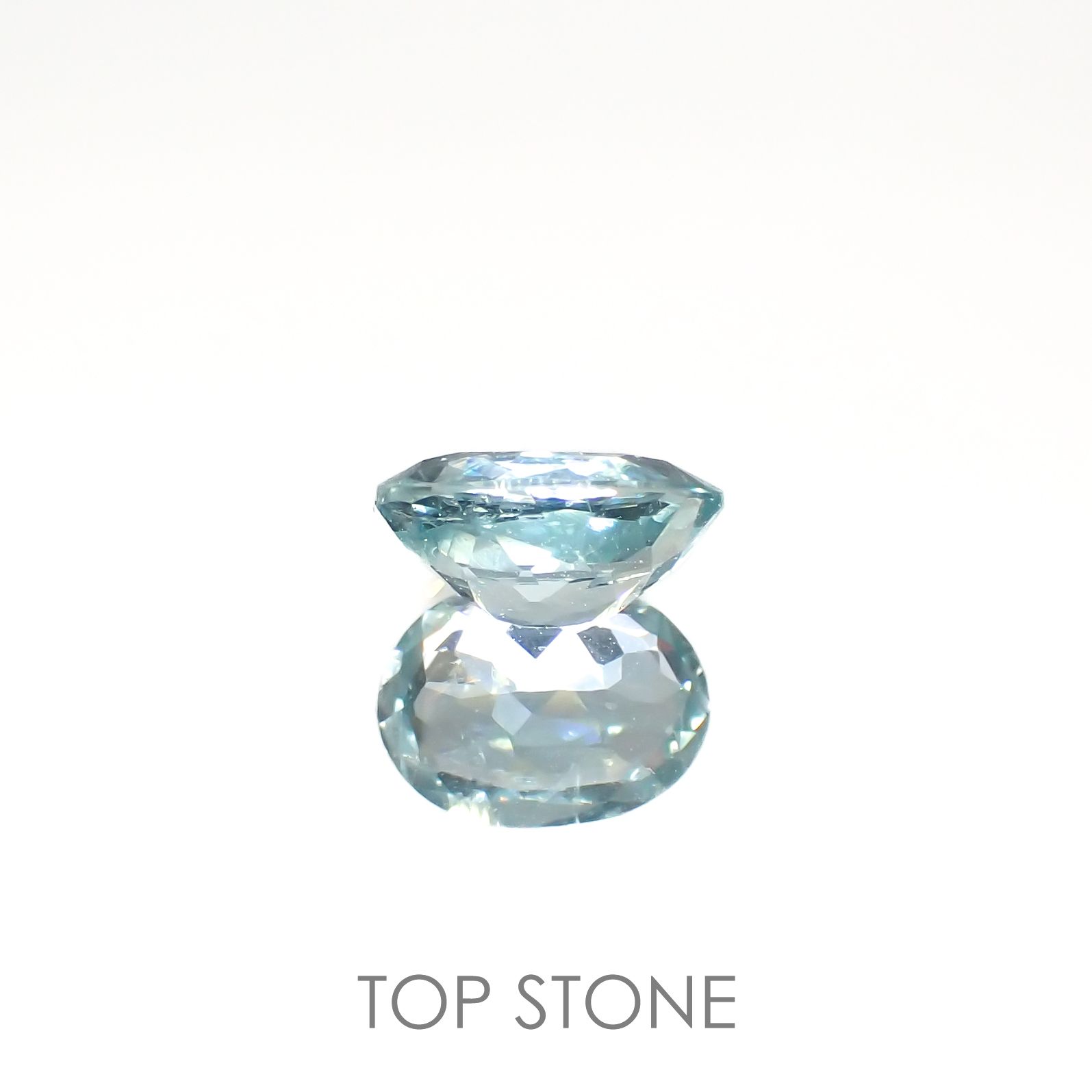 シーフォームカイヤナイト(宝石名カイヤナイト)タンザニア産 1.50ct 識別済[220616277]8.1x6.1mm前後