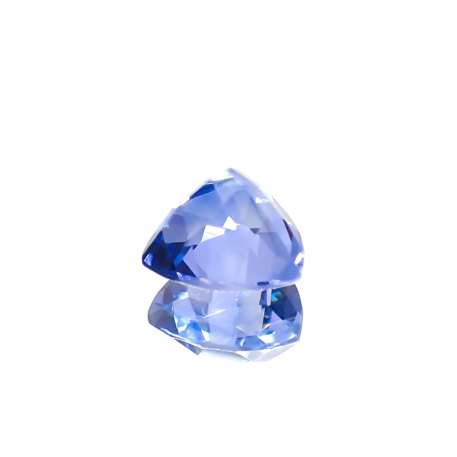 <ランダムセレクト1個販売> カラーチェンジフローライト トリリアントカット ブラジル産 2.10ct 前後[210913380]8.1×8.1mm前後