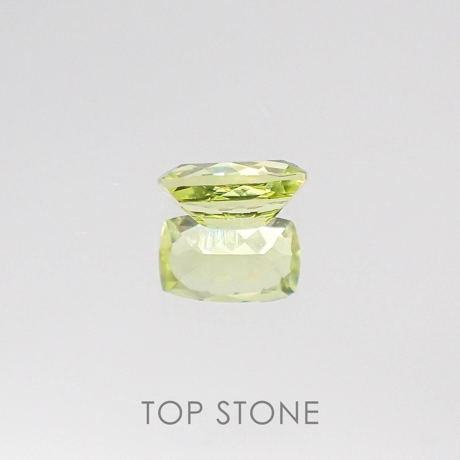 パロットクリソベリル インド産 ルース 0.36ct[20084679]5.2×3.2mm前後