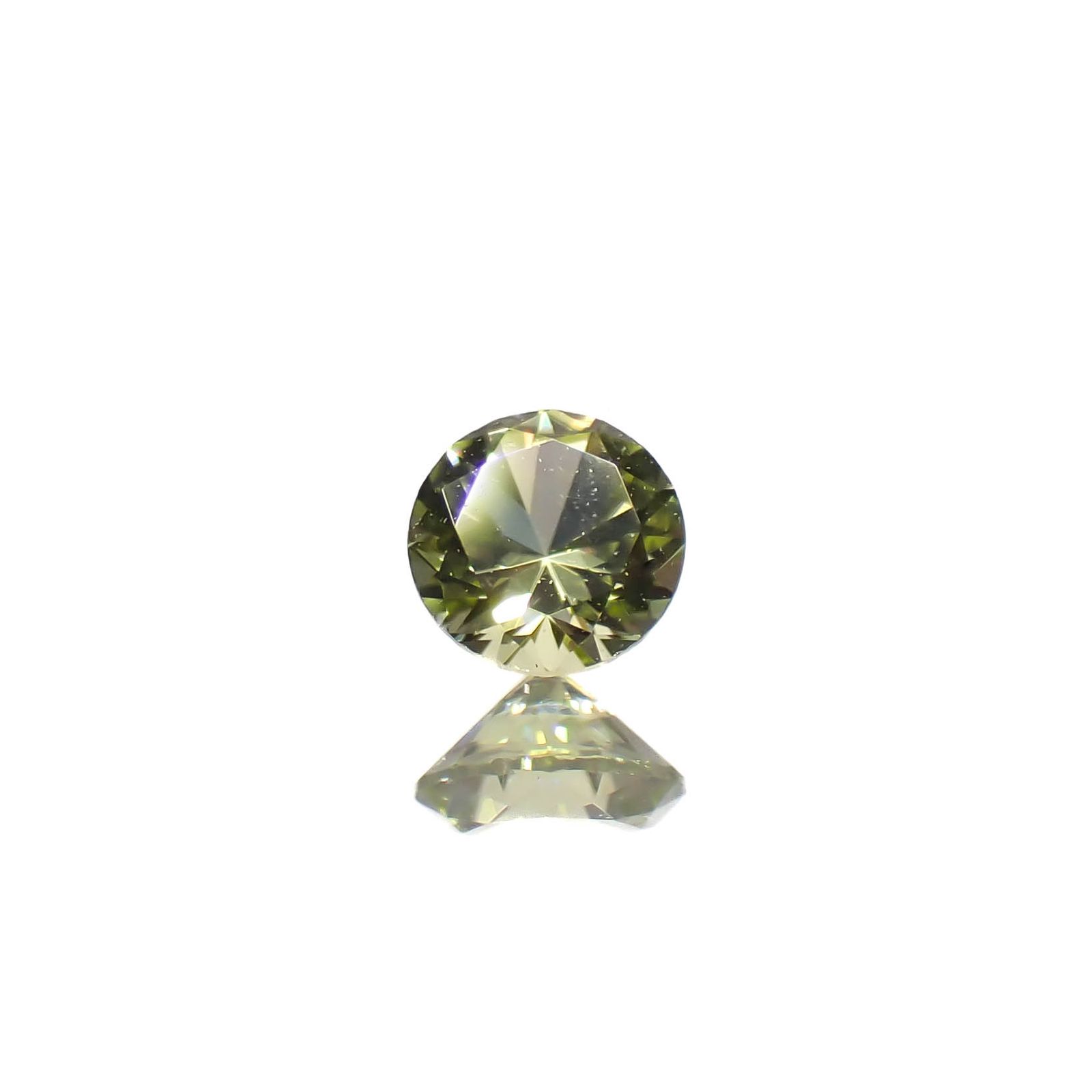 パラサイティックペリドット インドネシア・ジェパラ産 0.094ct[240627934]2.8x2.8mm前後 | TOP  STONE(トップストーン)