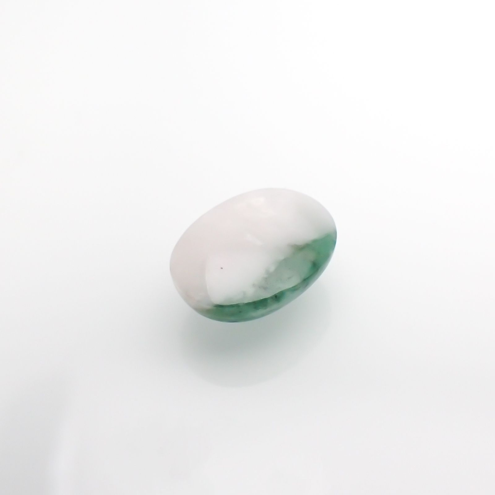 マトリックスエメラルド(エメラルドインクォーツ/フェルドスパー) ブラジル産 4.15ct[210812263]11.9×8.7mm前後