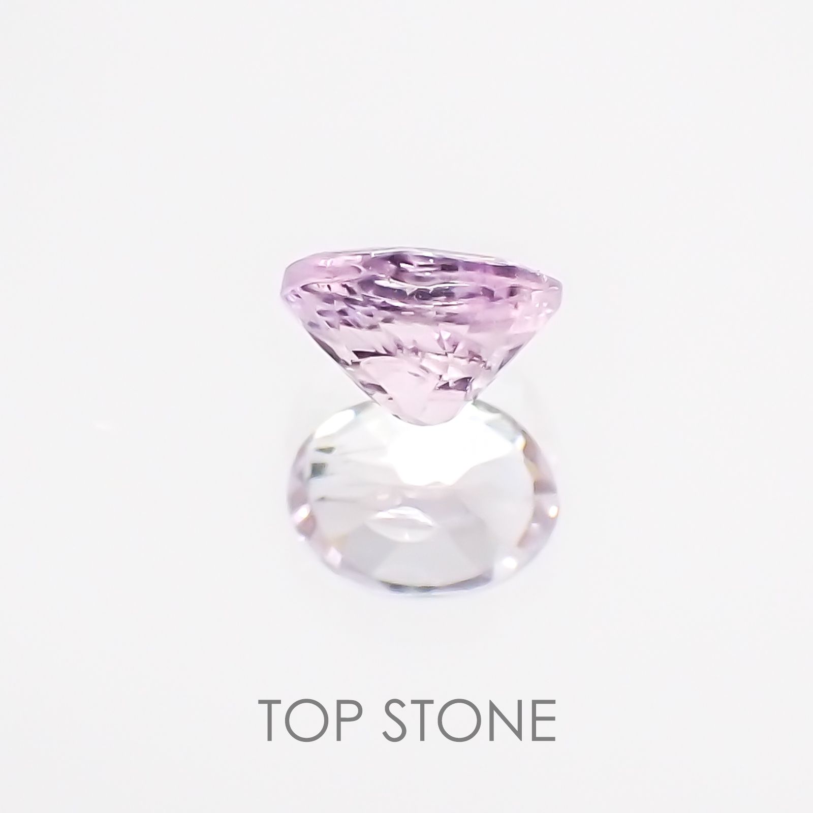 ピンクゾイサイト(宝石名ピンク・ゾイサイト) タンザニア産 0.22ct 識別済[20117870]4.1×3mm前後