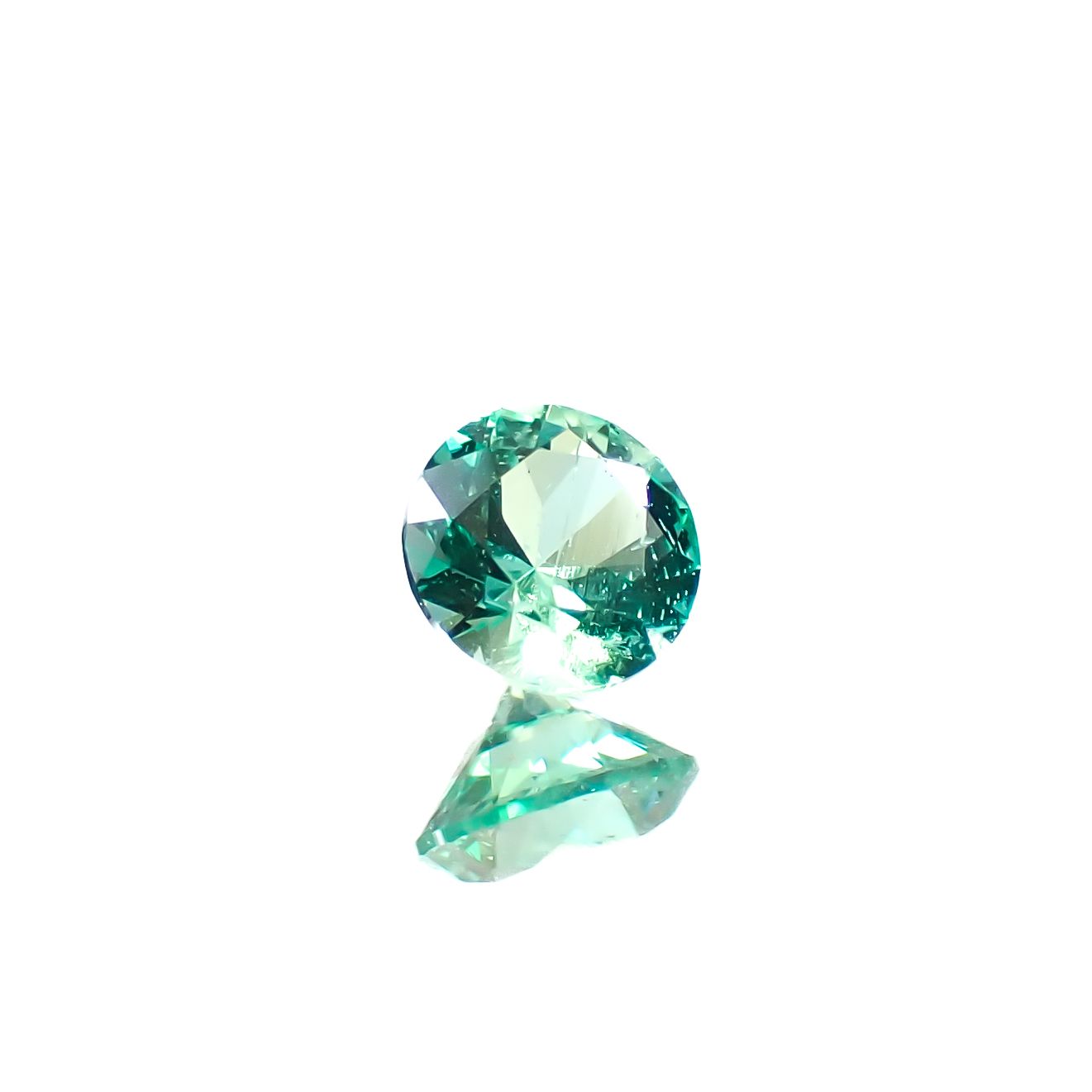 ノンオイルエメラルド ロシア産 0.096ct [250229870]3x3mm前後