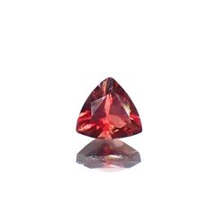 レッドラブラドライト(宝石名ラブラドライト/アンデシン)エチオピア産 0.38ct 識別済[230722730]5x5.2mm前後