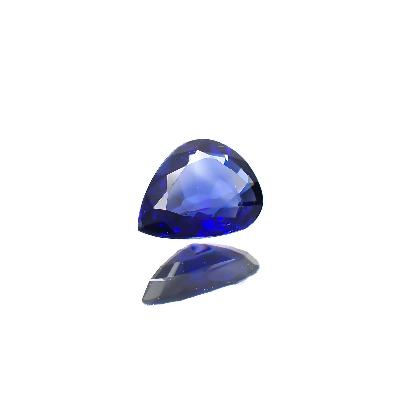 サファイア(宝石名サファイア)スリランカ/マダガスカル産 識別済 0.80ct / 6.9x5.4mm前後 [260817641]