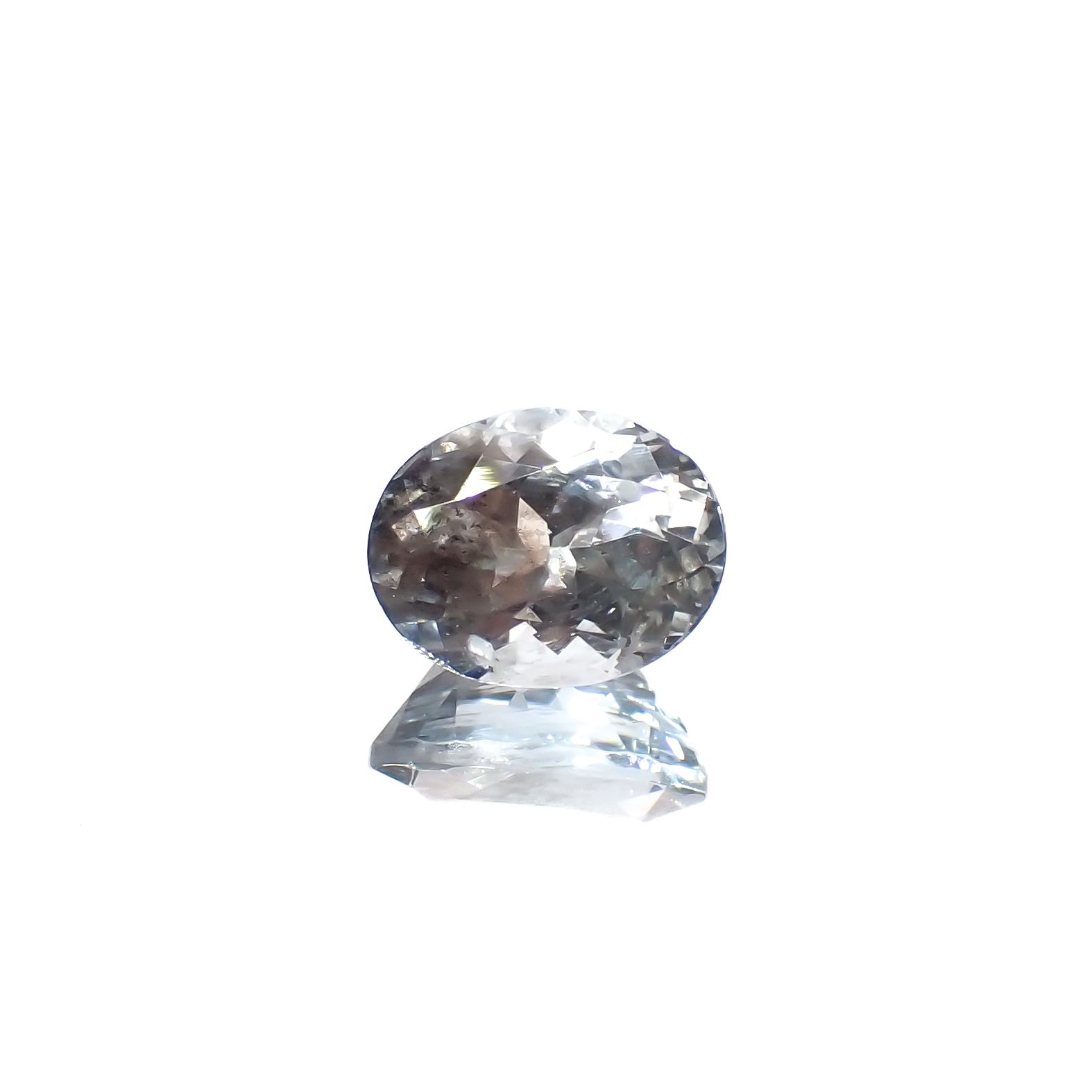 アベンチュリンアクアマリン ナイジェリア産 2.00ct[231224708]8.9x7mm前後