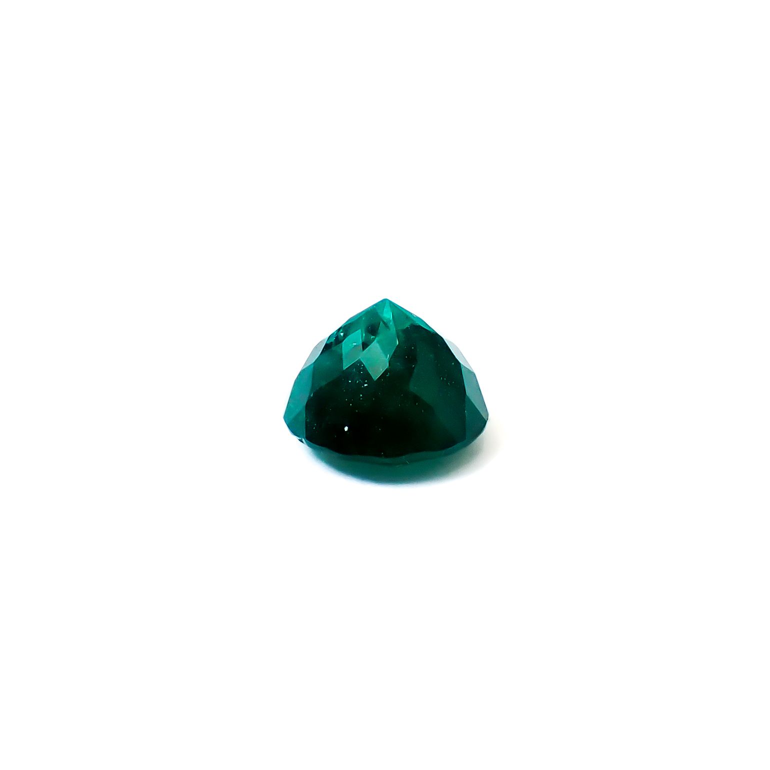 ダイオプテーズ ナミビア産 0.88ct / 5.7x5.6mm前後 [260632296]