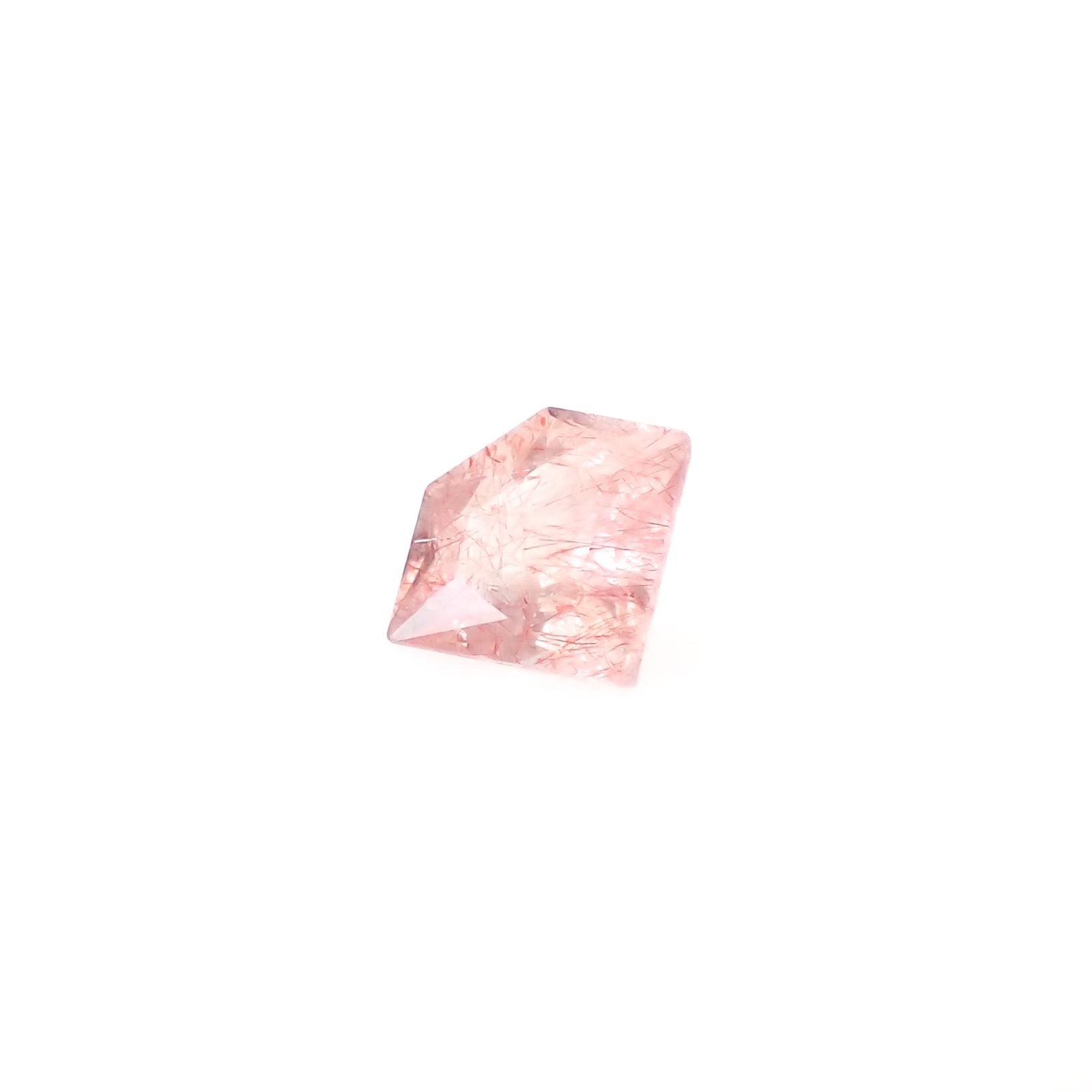 ◇カスタムカット◇ストロベリークォーツ カザフスタン産 0.35ct ◇カスタムカット◇ストロベリークォーツ カザフスタン産 0.35ct