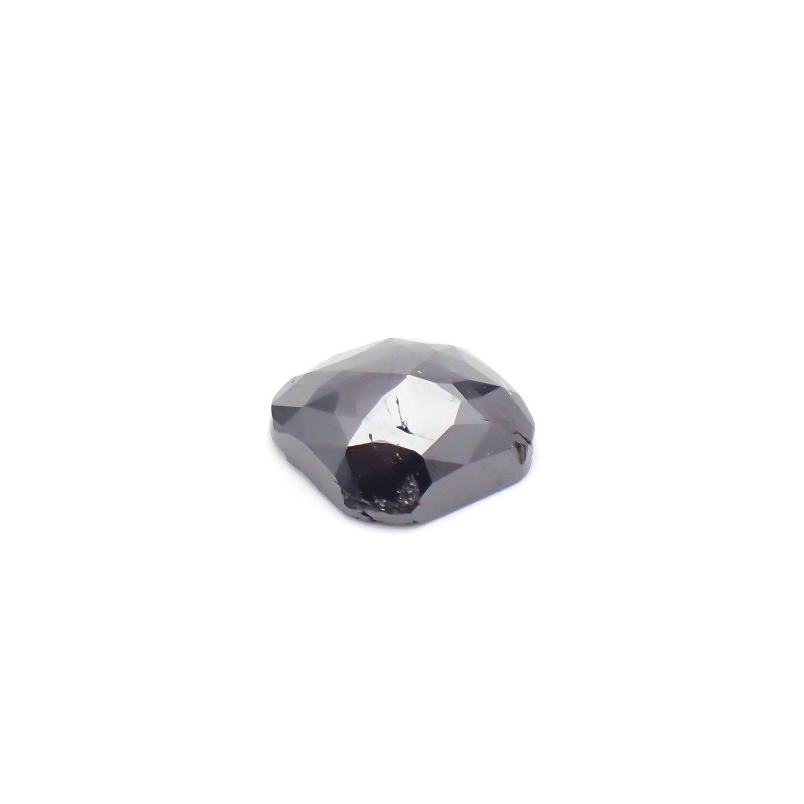 ブラックダイヤモンド(宝石名ダイアモンド) ジンバブエ産 0.30ct 識別済[210812794]4.2×4mm前後