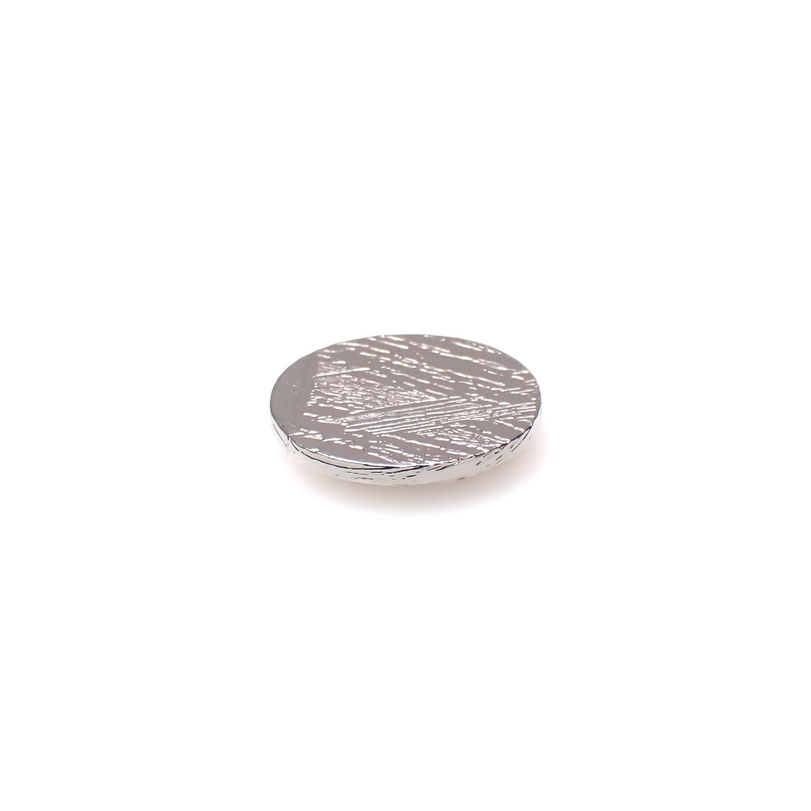 ムオニナルスタ隕石 発見地:スウェーデン 8.80ct[240125762]12.9x10.7mm前後