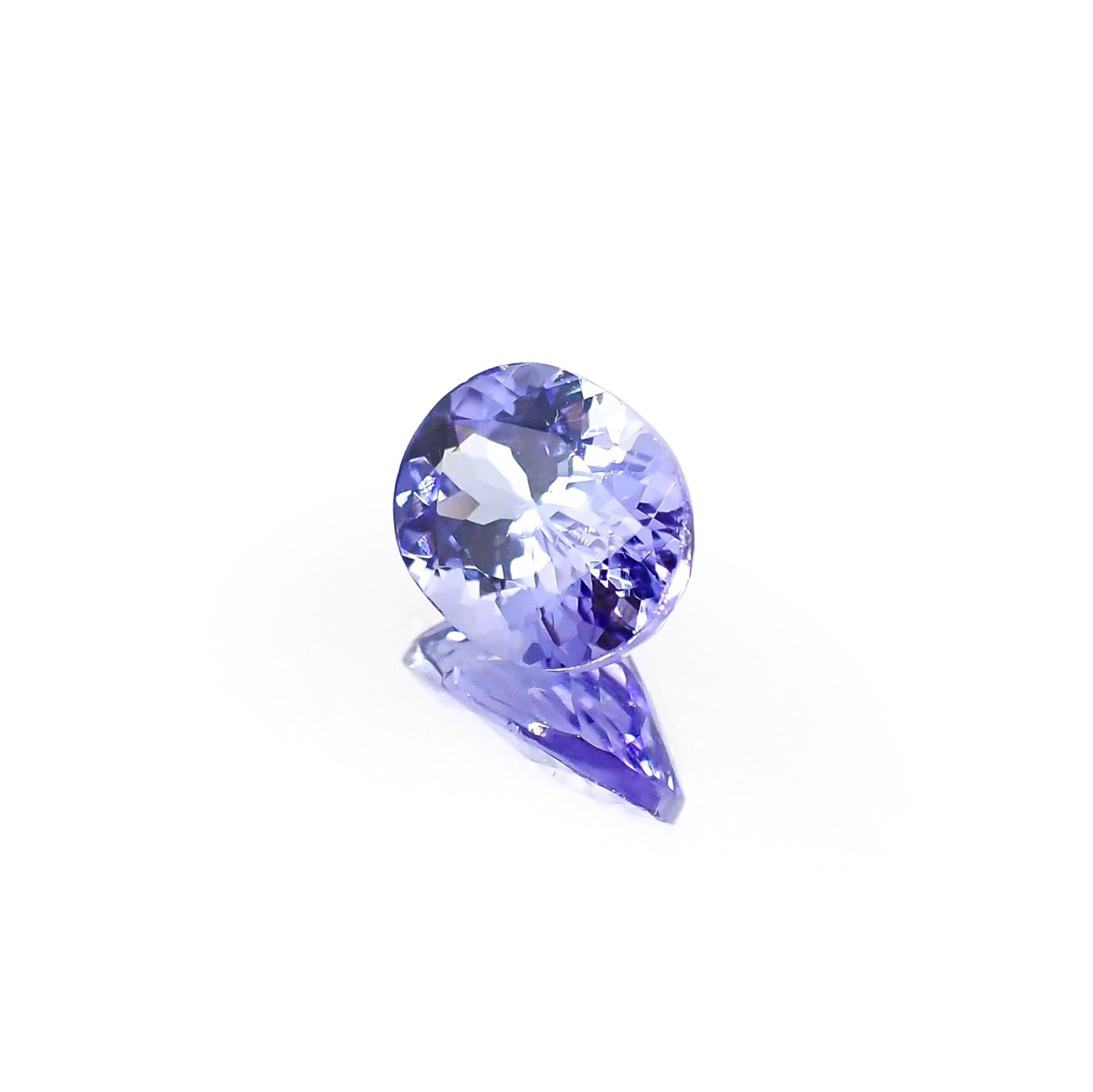 タンザナイト(宝石名タンザナイト)タンザニア産 識別済 1.70ct / 8.5x6.5mm前後 [220817264]