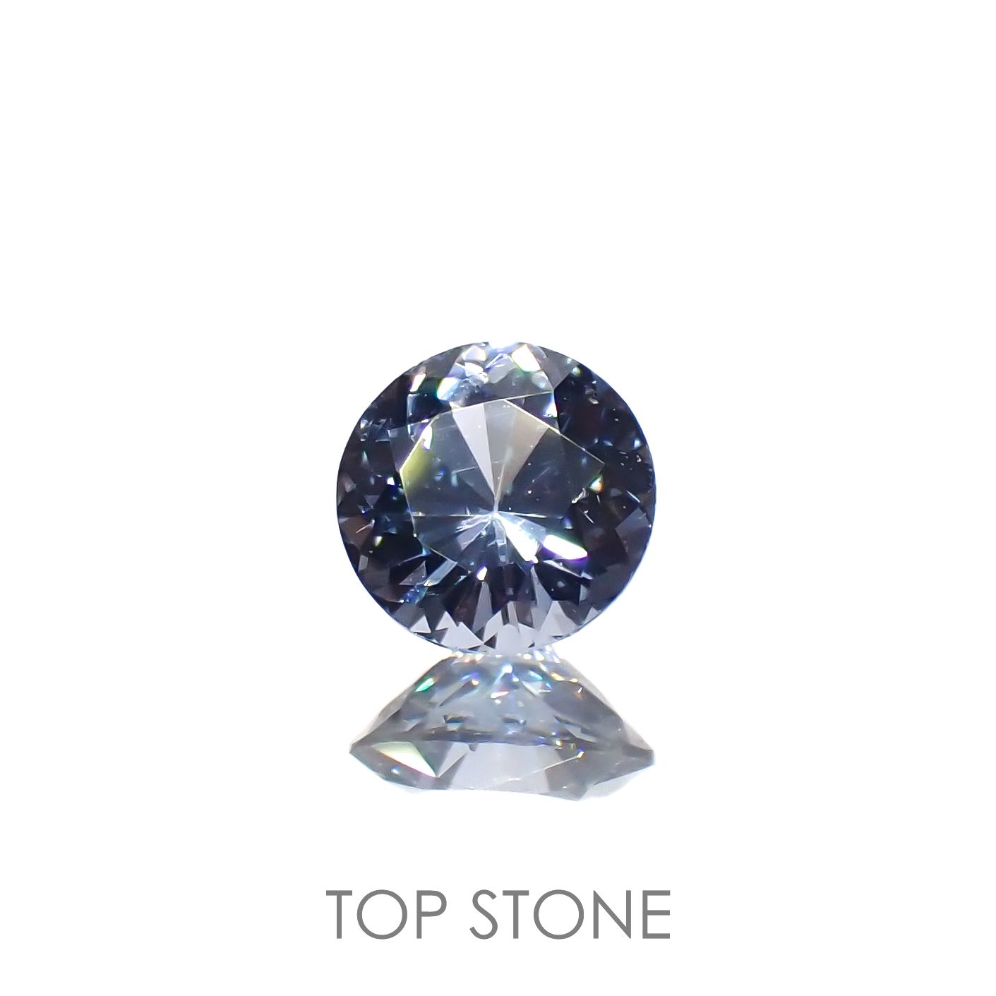 グレイッシュブルースピネル(宝石名スピネル)ビルマ/マダガスカル産 0.26ct 識別済[221219504]4x4mm前後