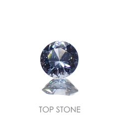 グレイッシュブルースピネル(宝石名スピネル)ビルマ/マダガスカル産 0.26ct 識別済[221219504]4x4mm前後