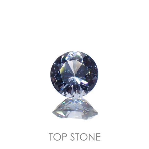 グレイッシュブルースピネル(宝石名スピネル)ビルマ/マダガスカル産 0.26ct 識別済[221219504]4x4mm前後
