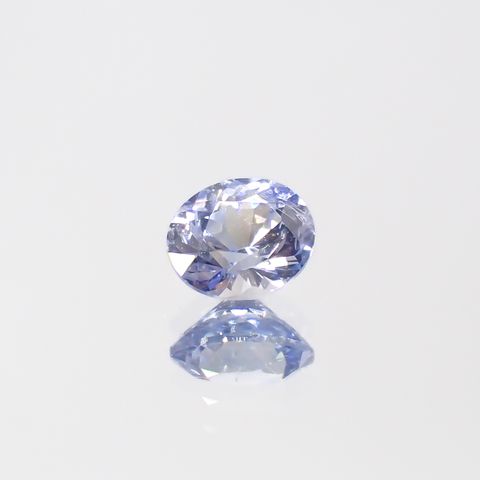 アイスブルーサファイア(宝石名サファイア)スリランカ/マダガスカル産 0.27ct 識別済[230421394]4x3.4mm前後