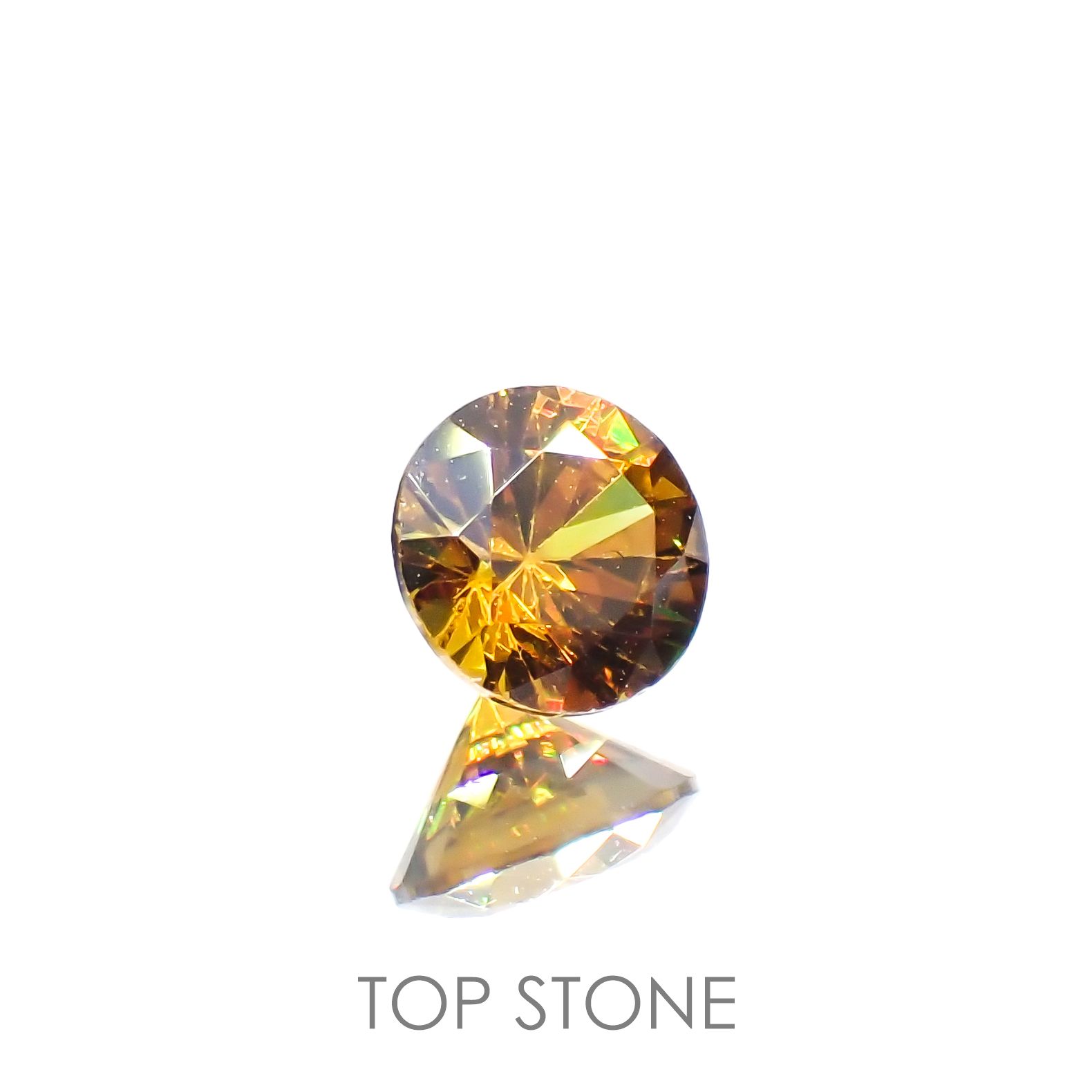 アンドラダイトガーネット(宝石名アンドラダイト・ガーネット)ナミビア産 0.38ct 識別済[220115274]4.4x4.4mm前後