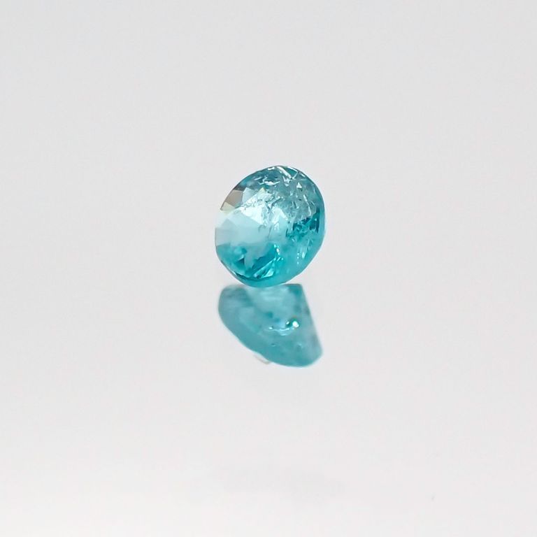 パライバトルマリン ブラジル産 ルース 0.049ct[20117235]2.3×2.2mm前後