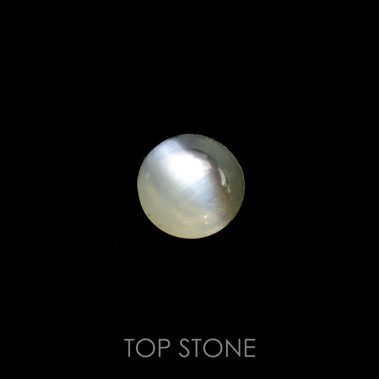 クリソベリルキャッツアイ スリランカ産 0.17ct[221018239]3.4x3.3mm前後