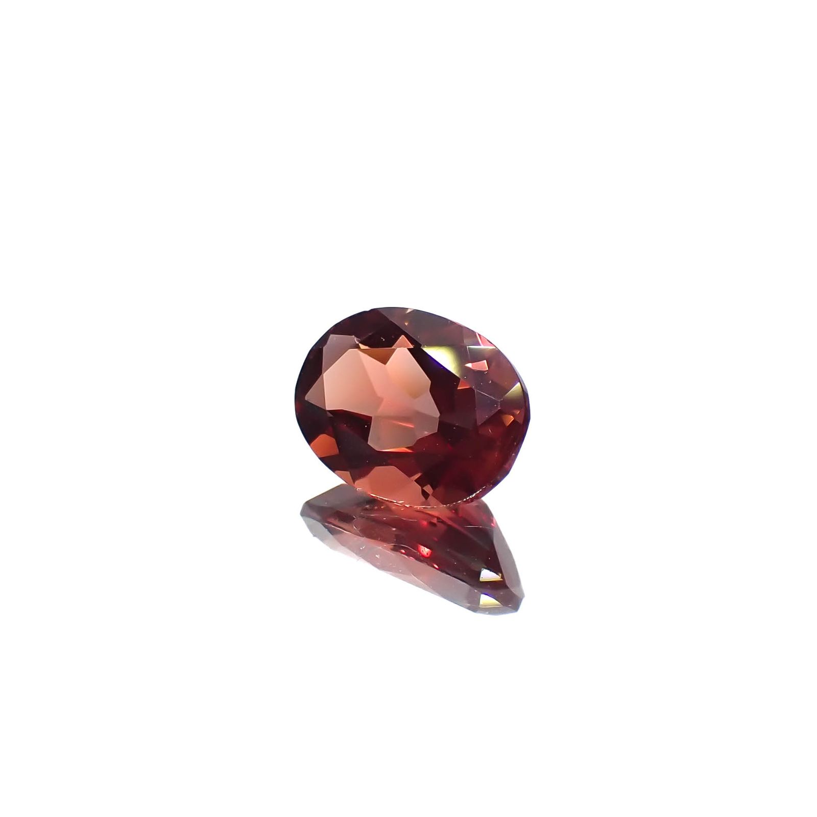 バイカラーアンデシン モンゴル産 1.12ct[230421495]8x6mm前後