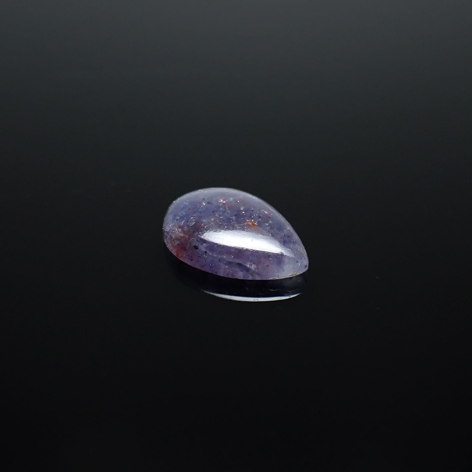 ブラッドショットアイオライト インド産 2.42ct[240226177]12x8mm前後