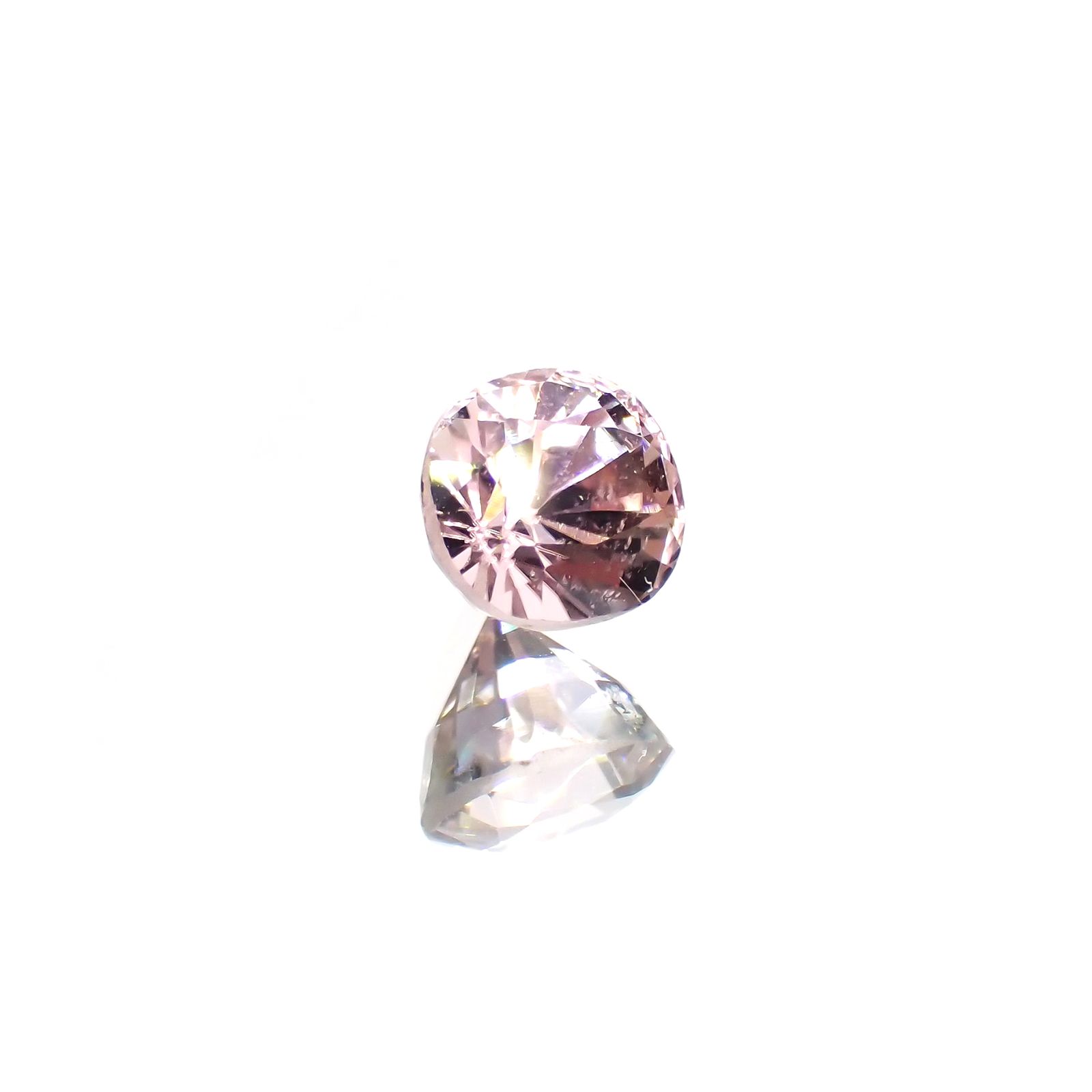 ピンクトルマリン アフガニスタン産 0.78ct [220114103]5.2x5.1mm前後