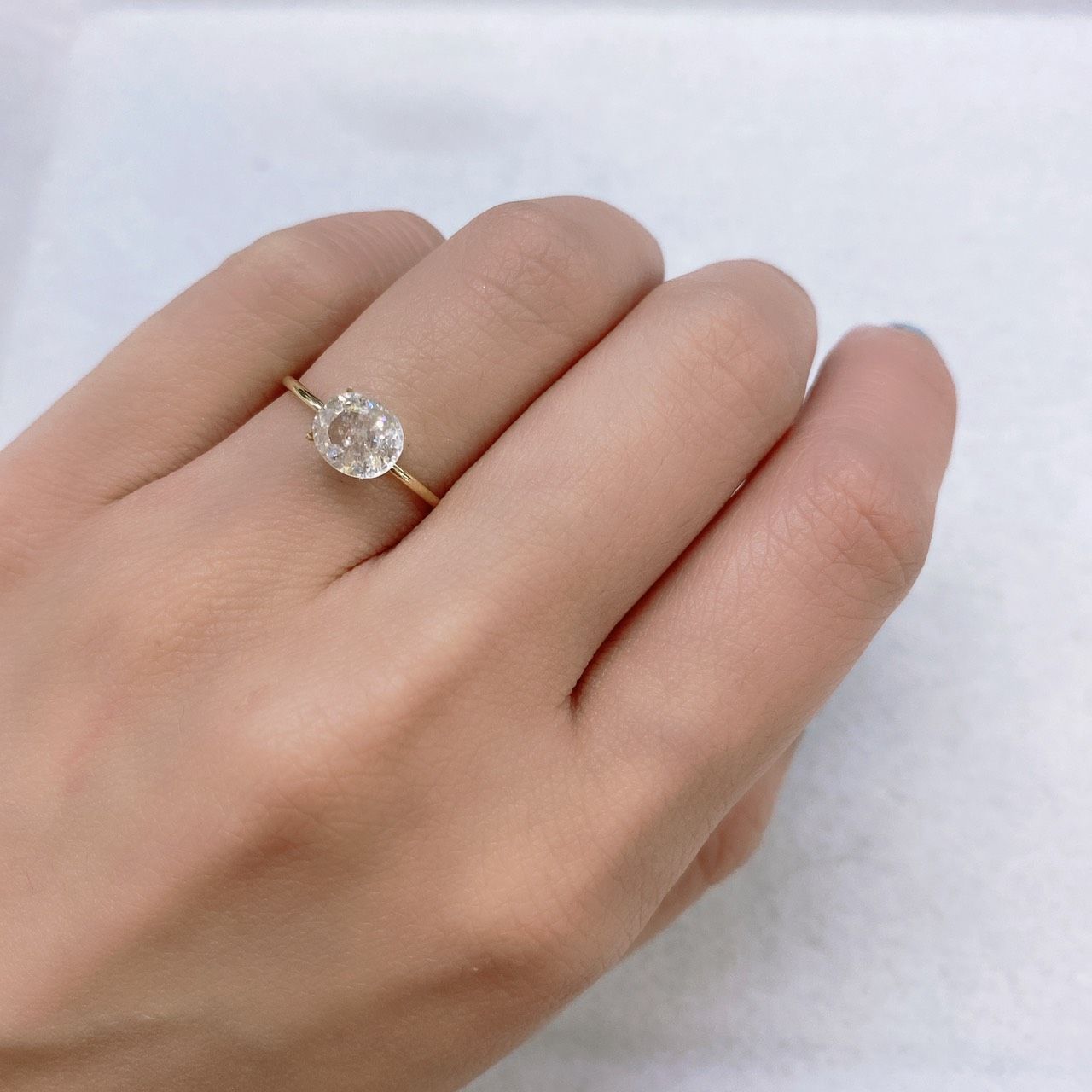 ターフェアイト(宝石名ターフェアイト) スリランカ産 1.099ct ソ付(彩珠)[210812532]7.1×6.1mm前後