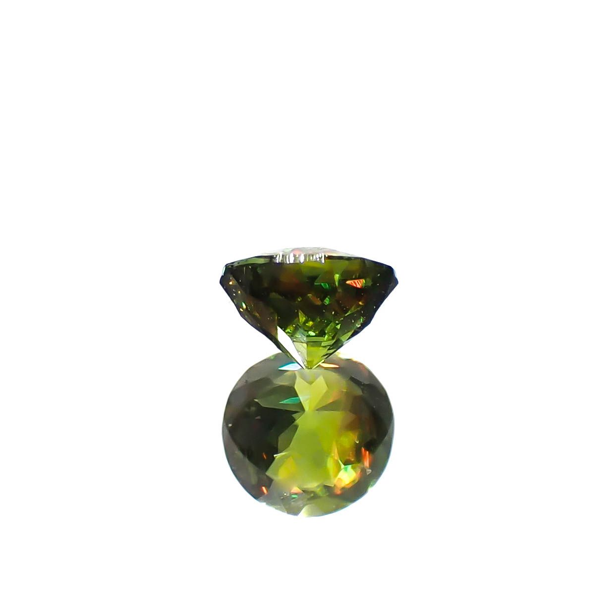 カラーチェンジスフェーン パキスタン産 0.31ct / 4.1x4.1mm前後 [250931059]