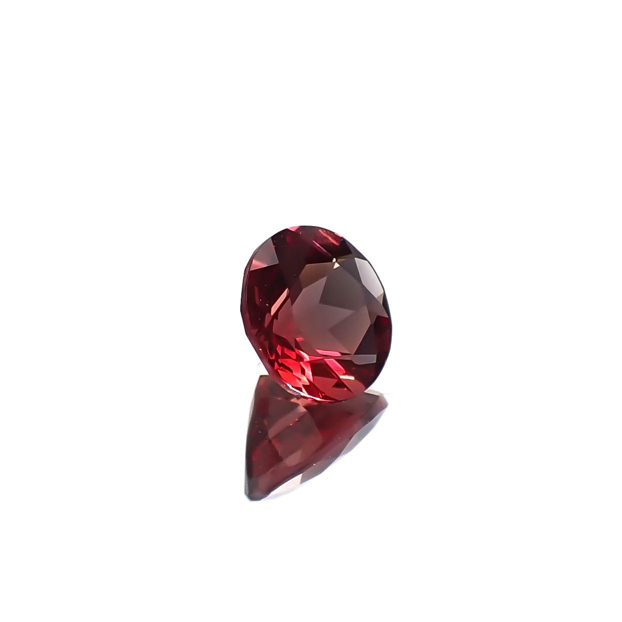 アンデシン モンゴル産 0.78ct [250129701]6.2x6.2mm前後