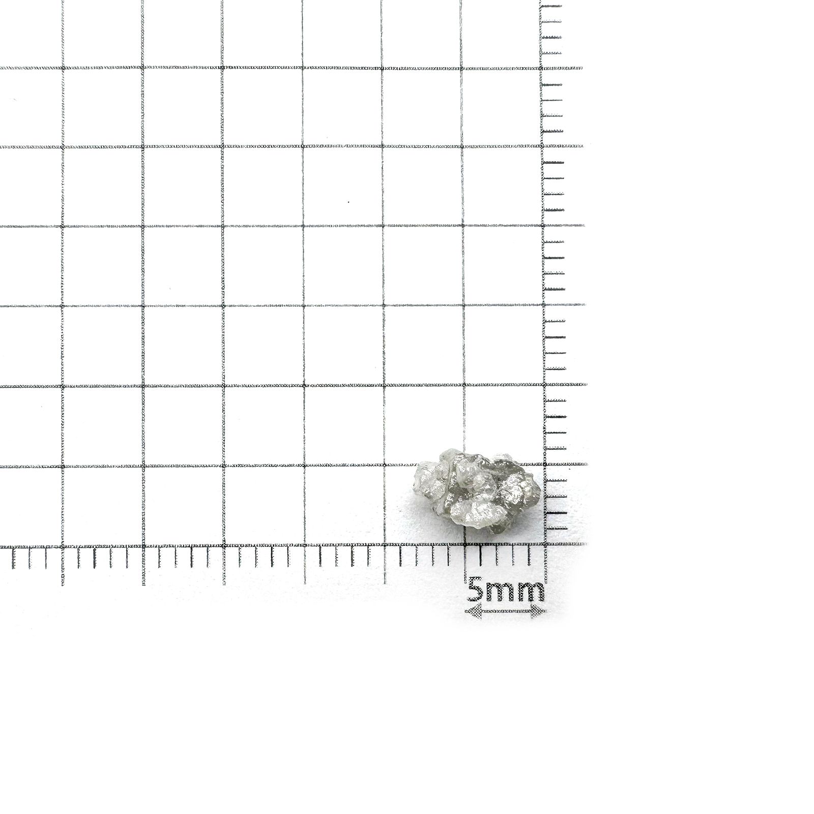 ダイヤモンド 原石 1.22ct[240326572]7.4x5.7mm前後