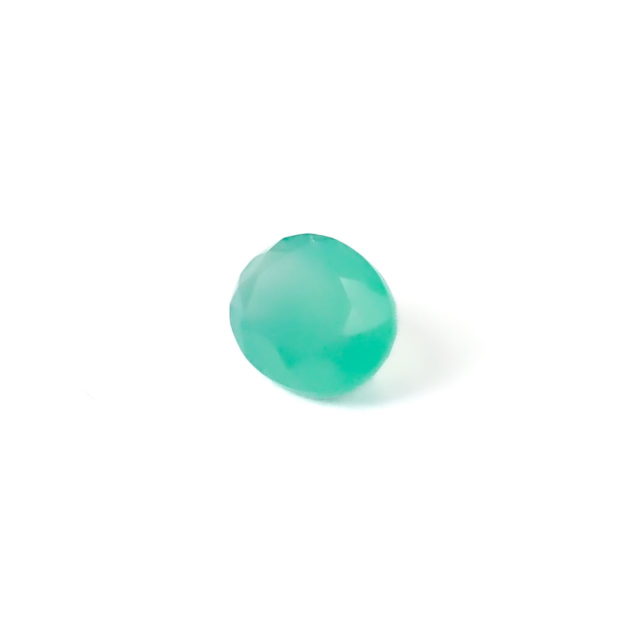 アクアプレーズ 南アフリカ産 1.17ct / 8.1x6.2mm前後 [260432018]