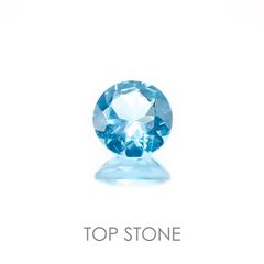 アパタイト(宝石名アパタイト) ブラジル産 0.46ct 識別済[21017949]5×5mm前後