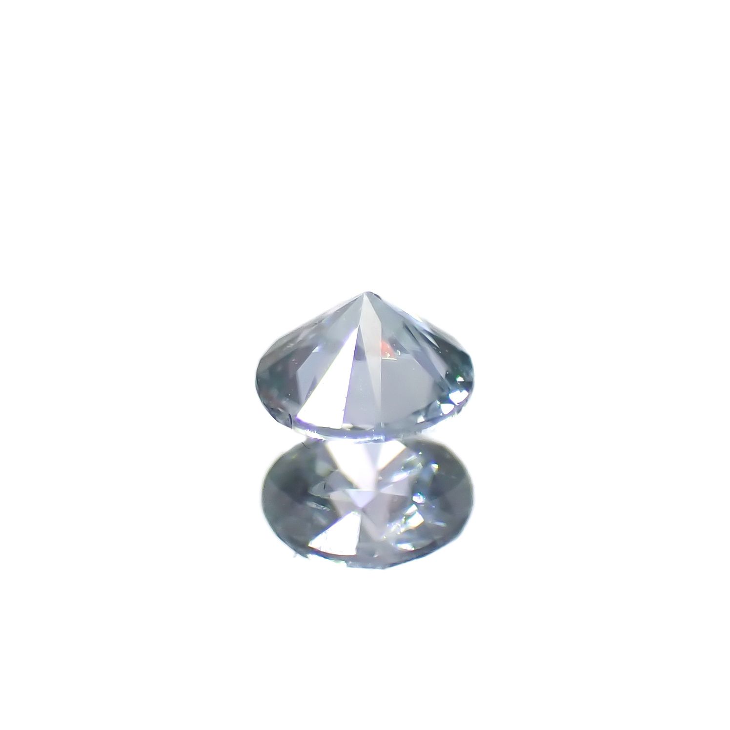 リバースカラーチェンジジルコン ミャンマー・モゴック産 0.21ct[240929170]3.4x3.3mm前後