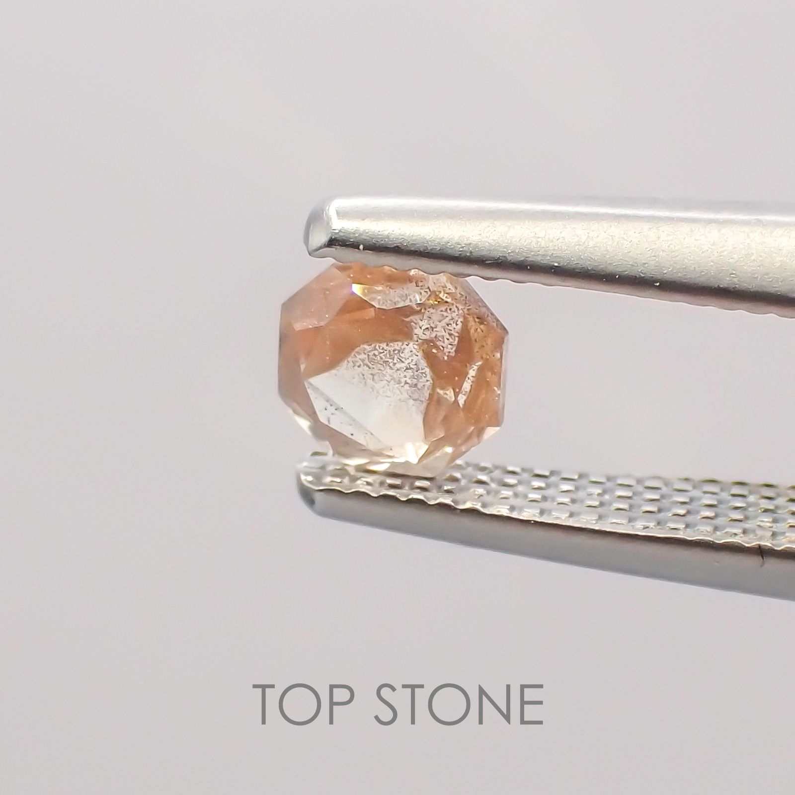 ◇オクタゴンカット◇オレゴンサンストーンSA  アメリカ産 ルース 0.33ct[210210046]4×4mm前後