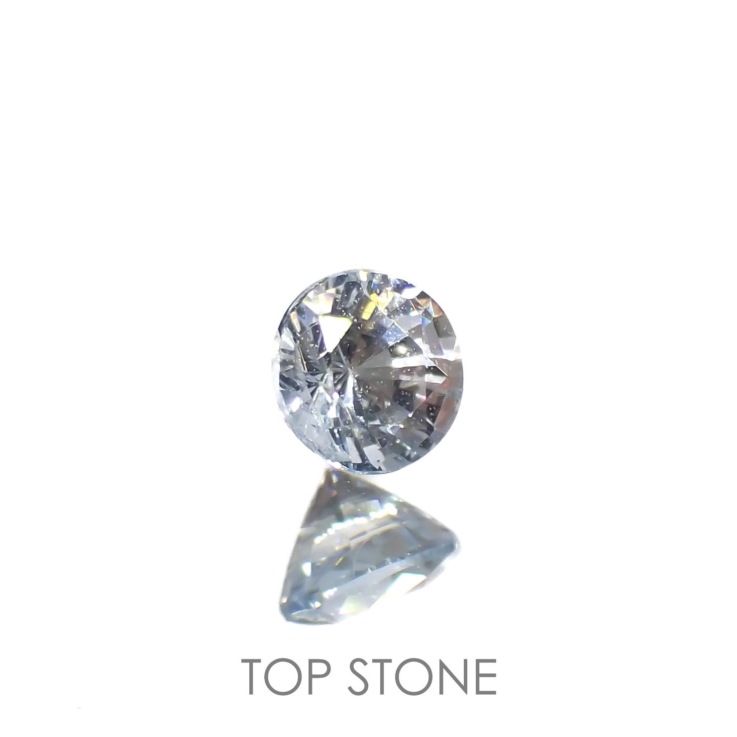 ジェレメジェバイト(宝石名エレメジェバイト)ナミビア産 0.15ct 識別済[220616315]3.2x3.1mm前後