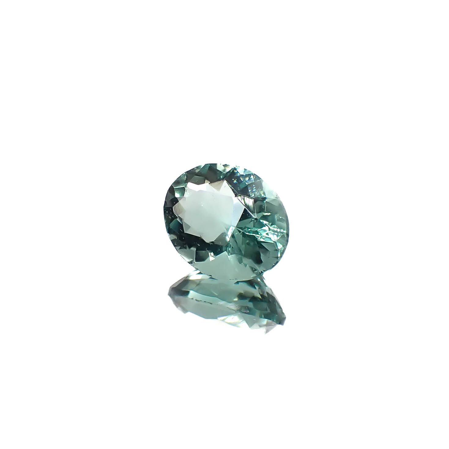 フローライト フルオレッセンス イギリス・ロジャリー鉱山産 1.01ct[240928902]6.9x5.7mm前後