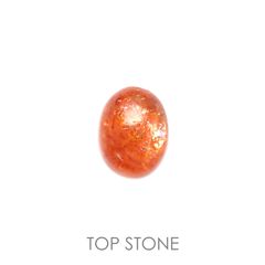 イリュージョンサンストーン(宝石名フェルドスパー) タンザニア産 1.85ct 識別済[211013345]9.1×7.1mm前後