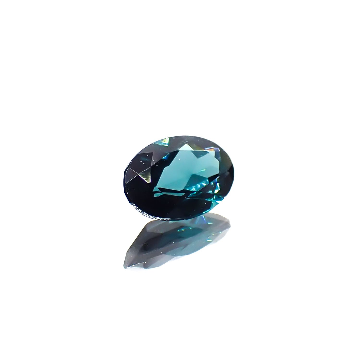 ブルーグリーントルマリン ブラジル産 0.33ct[240628041]5.8x3.7mm前後