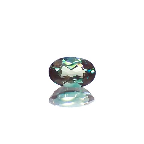 カラーチェンジアンデシン モンゴル産 0.41ct[240226321]5.9x3.9mm前後