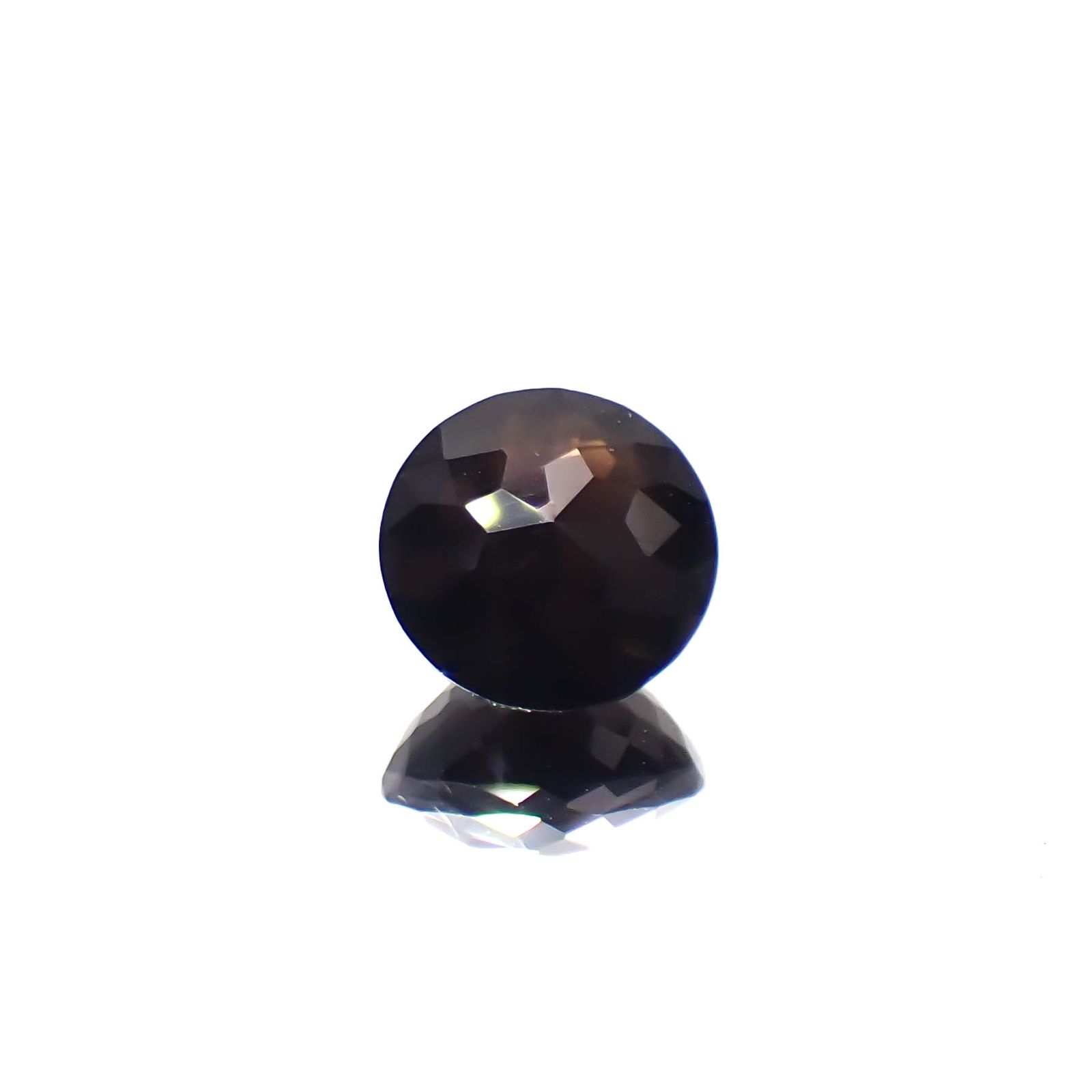 ◇カスタムカット◇モリオン チベット産 2.42ct[240427369]8.6x8.6mm前後
