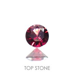 レッドスピネル(宝石名レッド・スピネル)タンザニア産 0.16ct 識別済[220114316]3.3x3.3mm前後