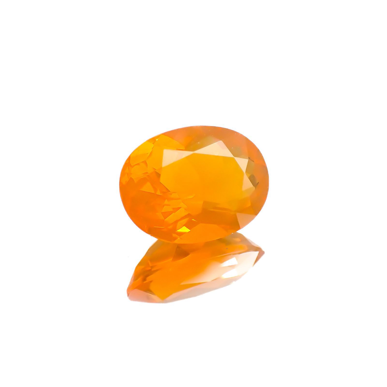 ファイヤーオパール メキシコ産 1.92ct[221018352]10.7x7.8mm前後